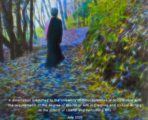 Front cover of my creative dissertation, "New Naturalism: Natural Magic Comes of Age" (2020)