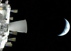 A view of Eatrth from Artemis II